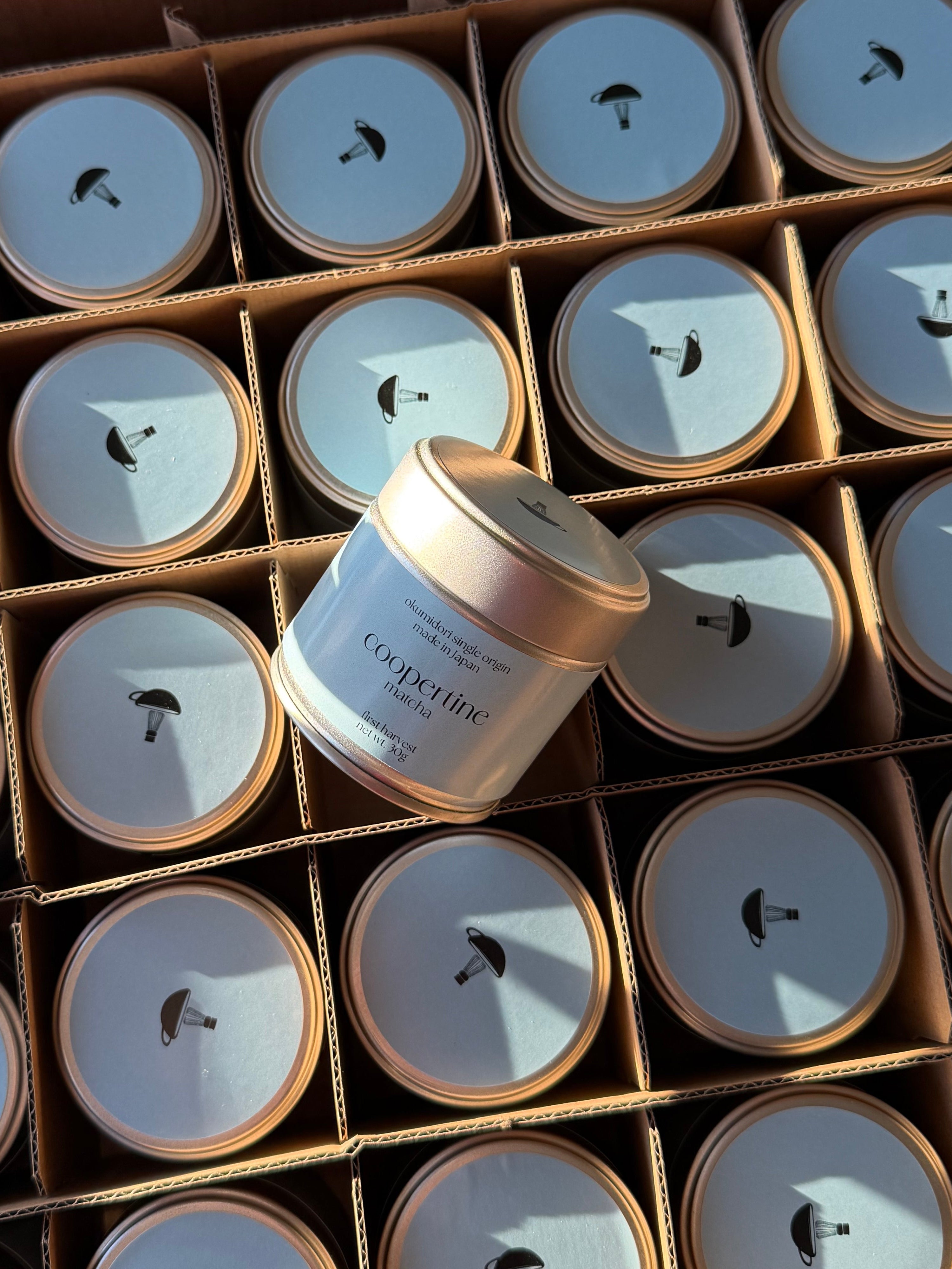 Coopertine Matcha Single 30g tin